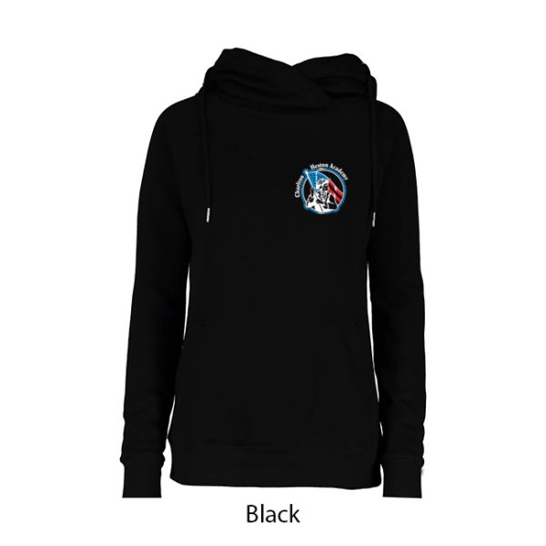 Ladies Cowl Neck Hoodie - Image 6