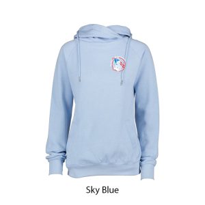 Ladies Cowl Neck Hoodie