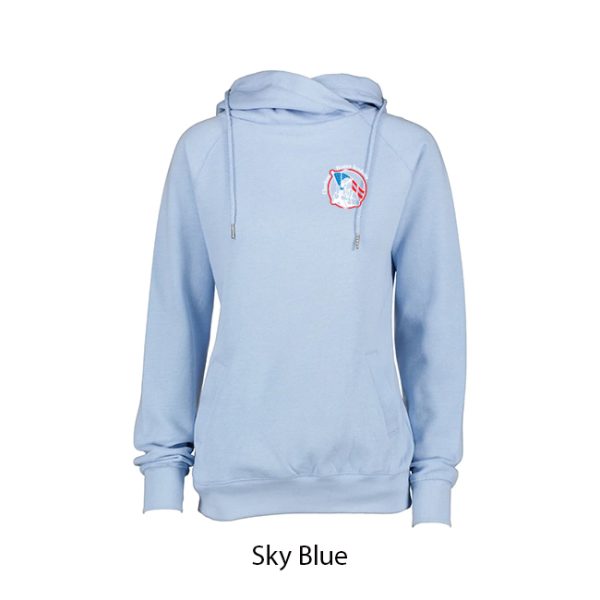 Ladies Cowl Neck Hoodie