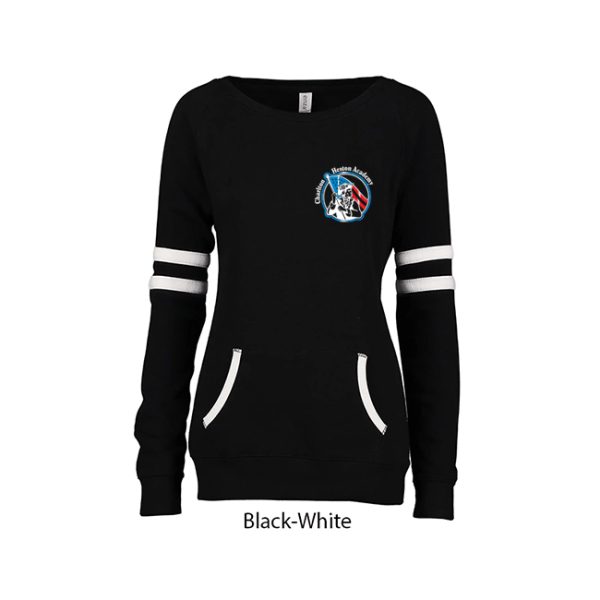 Ladies Varsity Crewneck - Image 6