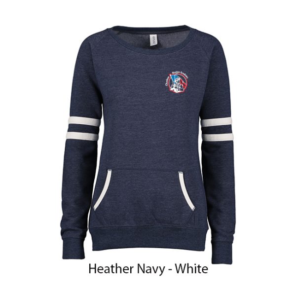 Ladies Varsity Crewneck - Image 4