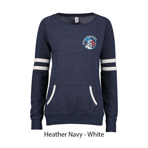 Ladies Varsity Crewneck - Image 4