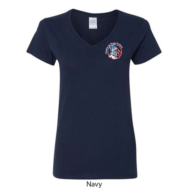 Ladies V-Neck T-Shirt - Image 5