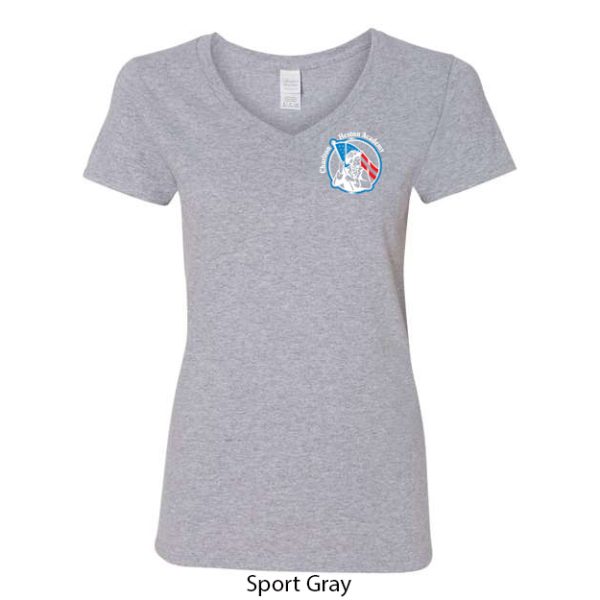 Ladies V-Neck T-Shirt - Image 2